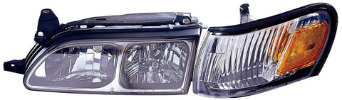 Toyota Corolla 93-97 Headlight ADD Corner Light Diamond Chrome - ackauto