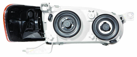 Toyota Corolla 01-02 Headlight & Signal Light Unit Set Black Bezel - ackauto