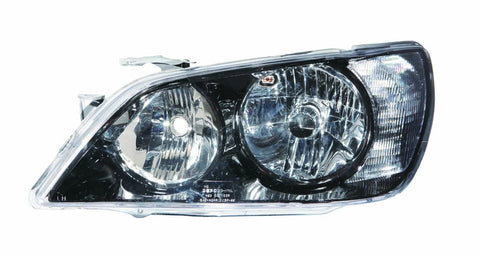 Lexus IS 300 01-05 Headlight Unit without HID Black Bezel Set - ackauto