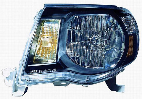 Toyota Tacoma 05-08 Headlight Unit Black Bezel - ackauto