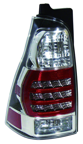 Toyota 4Runner 06-09 Tail Light Clear Lens Chrome Set - ackauto