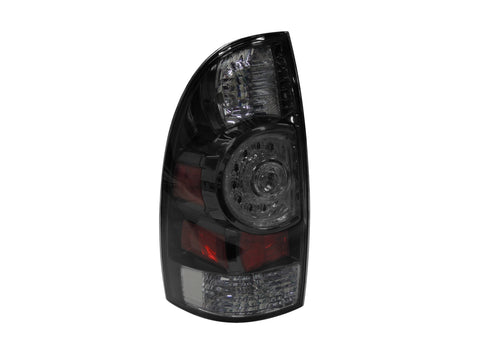 Toyota Tacoma 05-13 Tail Light Assembly LED Clear Lens Black Bezel Set - ackauto