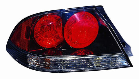 Mitsubishi Lancer Sedan 04-07 Tail Light Assembly ATZ Black - ackauto