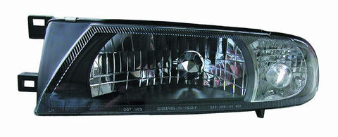 Nissan Altima 93-97 Headlight Assembly Diamond Black - ackauto