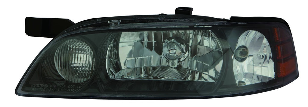 Nissan Altima 00-01 Headlight Unit Black Bezel Set - ackauto