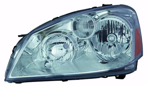 Nissan Altima 05-06 Headlight Unit Black Bezel without HID Type (06 S SE SL Model) Set - ackauto