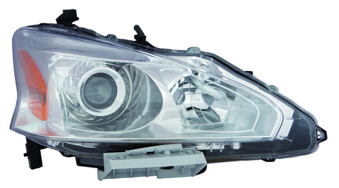 Nissan Altima Sedan 13 Headlight Unit Chrome Bezel Set - ackauto