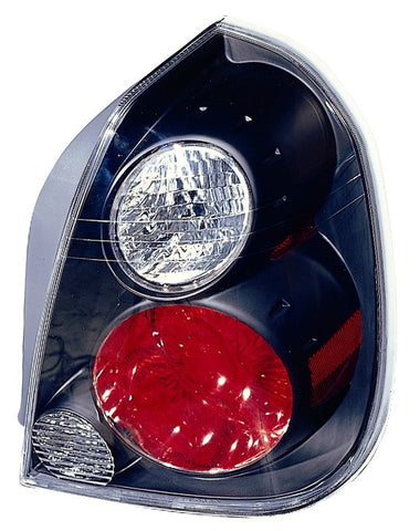 Nissan Altima 02-06 Tail Light Assembly Red / Clear Lens Black Bezel - ackauto