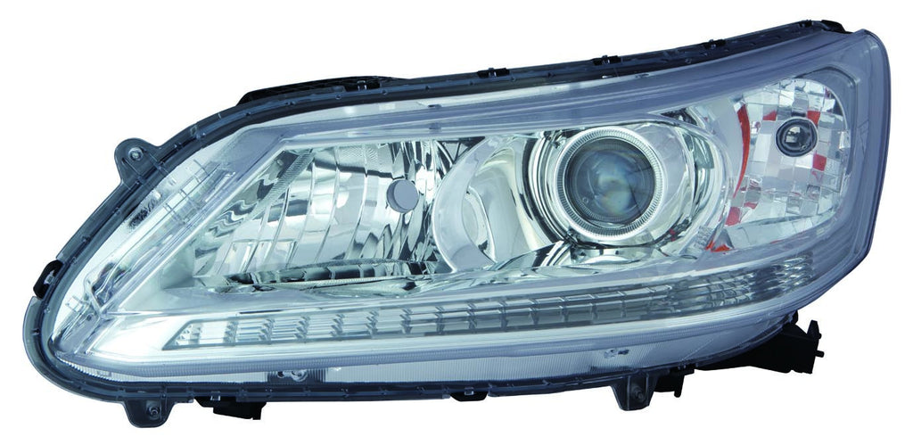 Honda Accord Sedan 13 Headlight Unit Chrome Bezel Set - ackauto