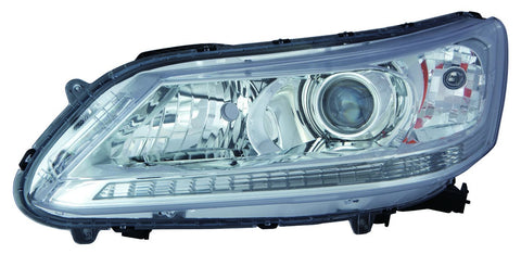 Honda Accord Sedan 13 Headlight Unit Chrome Bezel Set - ackauto