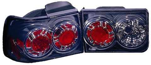 Honda Accord Coupe / Sedan 92-93 Tail Light (I&O) Unit WHEEL Black - ackauto