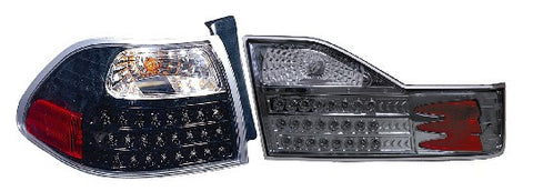 Honda Accord Sedan 98-00 Tail Light (I&O) LED Black - ackauto