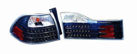 Honda Accord Sedan 01-02 Tail Light (I&O) LED C F - ackauto