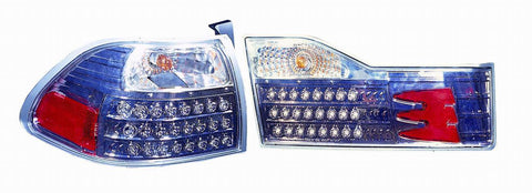 Honda Accord Sedan 01-02 Tail Light (I&O) LED G M - ackauto