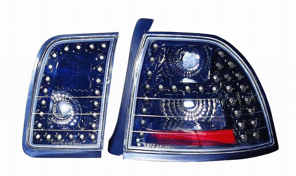 Honda Accord 96-97 Tail Light (I&O) LED Black - ackauto