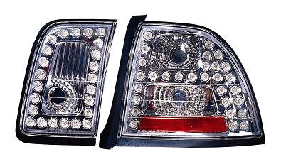 Honda Accord 96-97 Tail Light (I&O) LED Chrome - ackauto