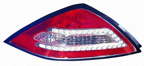 Honda Accord Coupe 03-05 Tail Light LED Chrome - ackauto