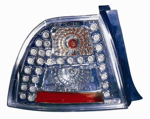 Honda Accord Coupe / Sedan 94-95 Tail Light LED Chrome - ackauto