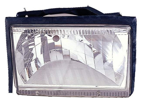 Ford Mustang 87-93 Headlight Assembly Diamond Design - ackauto
