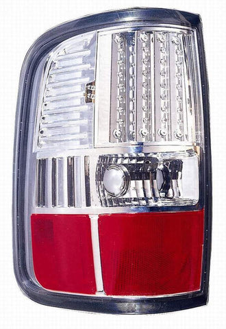 Ford F-150 04-08 Tail Light LED Chrome - ackauto