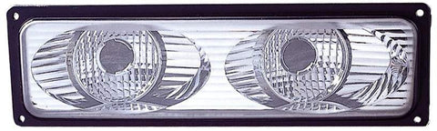 Chevy / GMC C / K 10 Truck 88-02 / Suburban / Yukon 92-99 / Blazer 92-94 / Tahoe 95-99 Parking Signal Light Unit TWIN EYES Chrome - ackauto