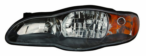 Chevy Monte Carlo 00-05 Headlight Unit Black Bezel - ackauto