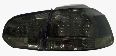 Volkswagen Golf 10-11 Tail Light Unit LED Type Smoke Lens Set - ackauto