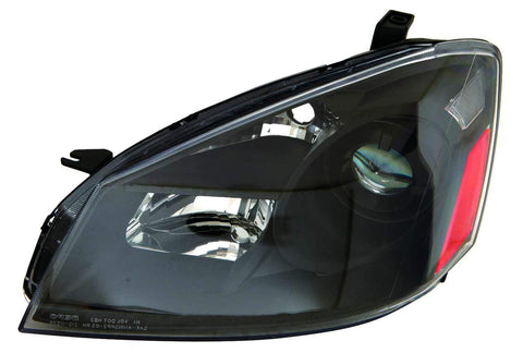 Nissan Altima 05-06 Headlight Assembly Projector Black - ackauto