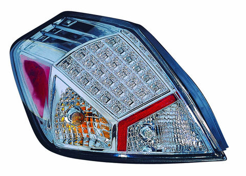 Nissan Altima Sedan 07-09 Tail Light Assembly LED Chrome PAIR - ackauto