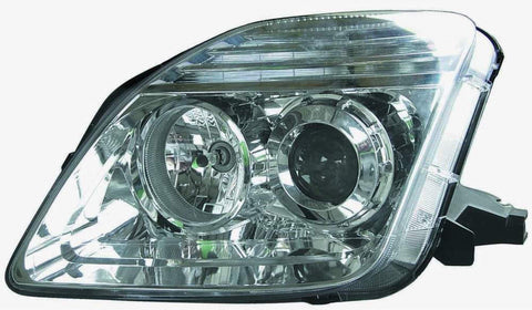 Honda Prelude 97-01 Headlight Assembly Projector Chrome - ackauto