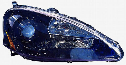Acura RSX 05-06 Headlight Assembly Projector Black - ackauto
