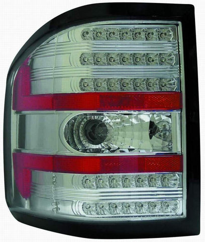 Ford F-150 04-08 Tail Light LED Chrome FLARSIDE Type - ackauto