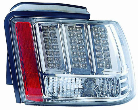 Ford Mustang 99-04 Tail Light LED Chrome Type - ackauto