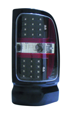Dodge RAM Pickup 94-02 Tail Light LED Black - ackauto