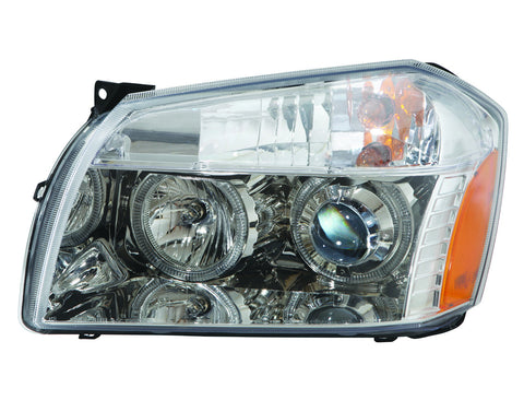 Dodge Magnum 05-07 Headlight Assembly Projector without LED Type Chrome - ackauto