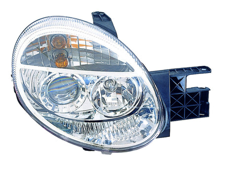 Dodge Neon 03-05 Headlight Assembly Projector Chrome - ackauto