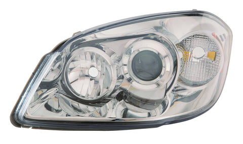 Chevy Cobalt 05-09 / Pontiac G-5 07-09 Headlight Assembly Projector Chrome Set - ackauto
