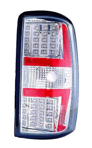 Chevy Tahoe 01-06 / Suburban / GMC Yukon / Yukon XL / Yukon XL Denali 00-06 / Yukon Denali 01-06 Tail Light Assembly LED Chrome Set - ackauto