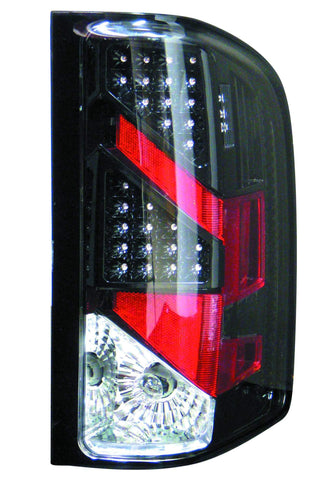 Chevy Silverado 07-13 Tail Light Assembly LED Black R=L - ackauto